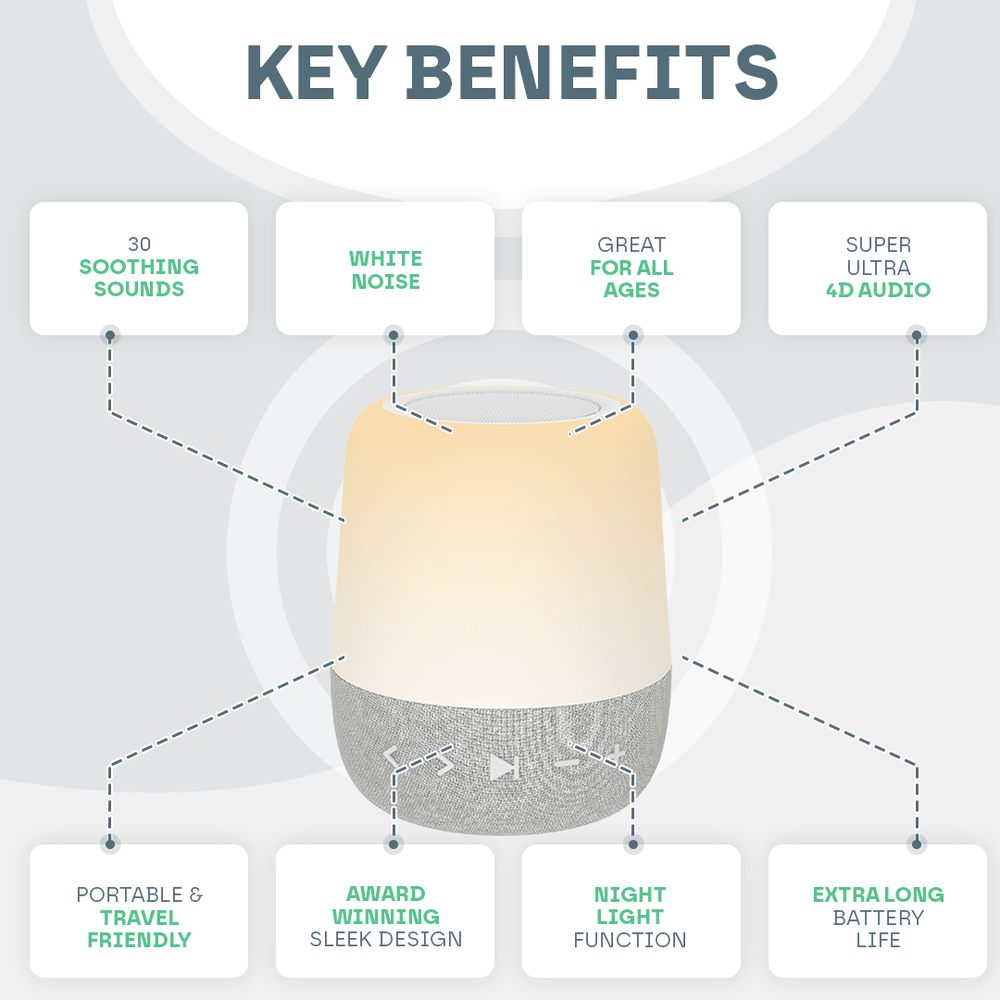 White Noise Machine Pro 4D Audio