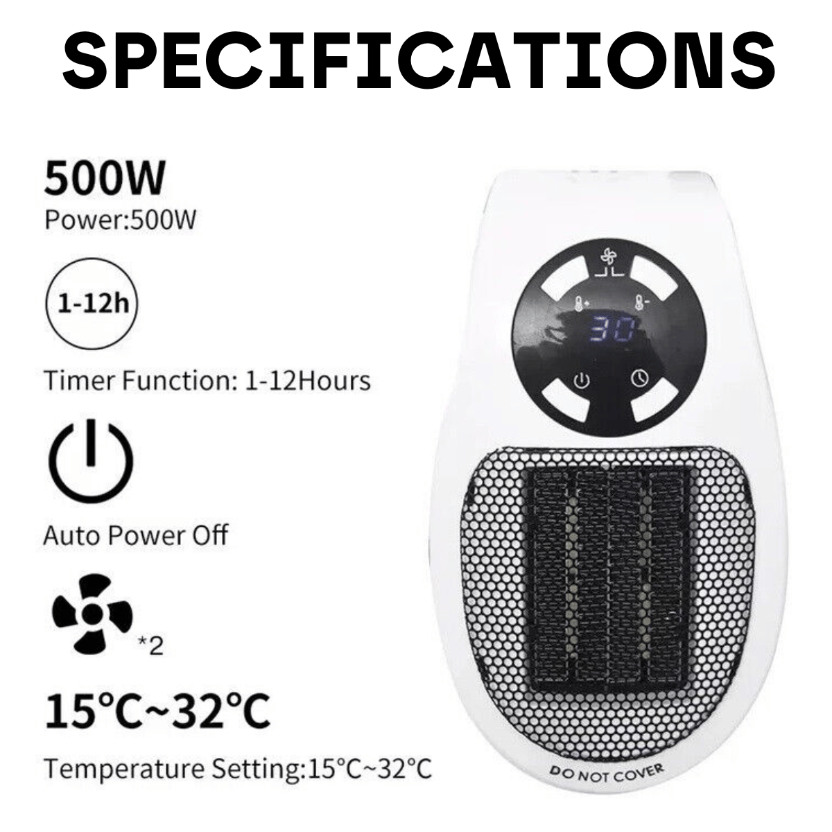 Plug In Heater (Instant Heat)