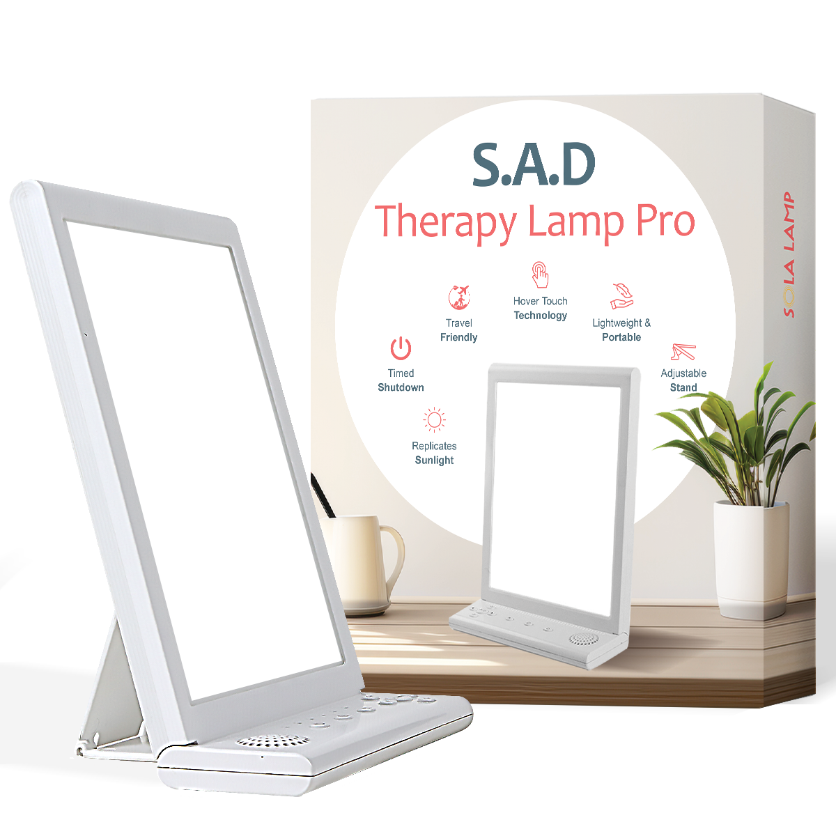 S.A.D Therapy Lamp Pro *Best Seller* DP6