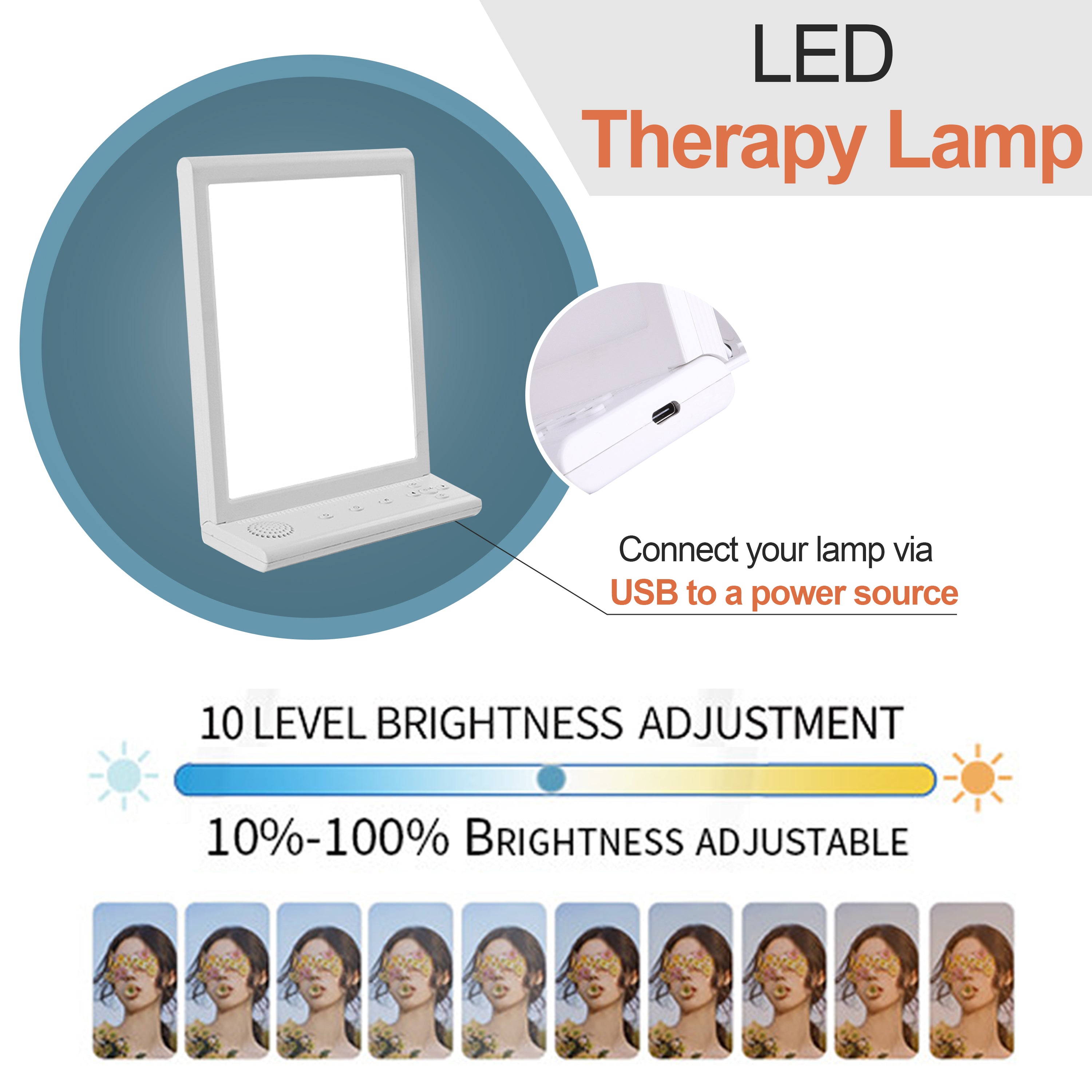 S.A.D Therapy Lamp Pro *Best Seller* DP7