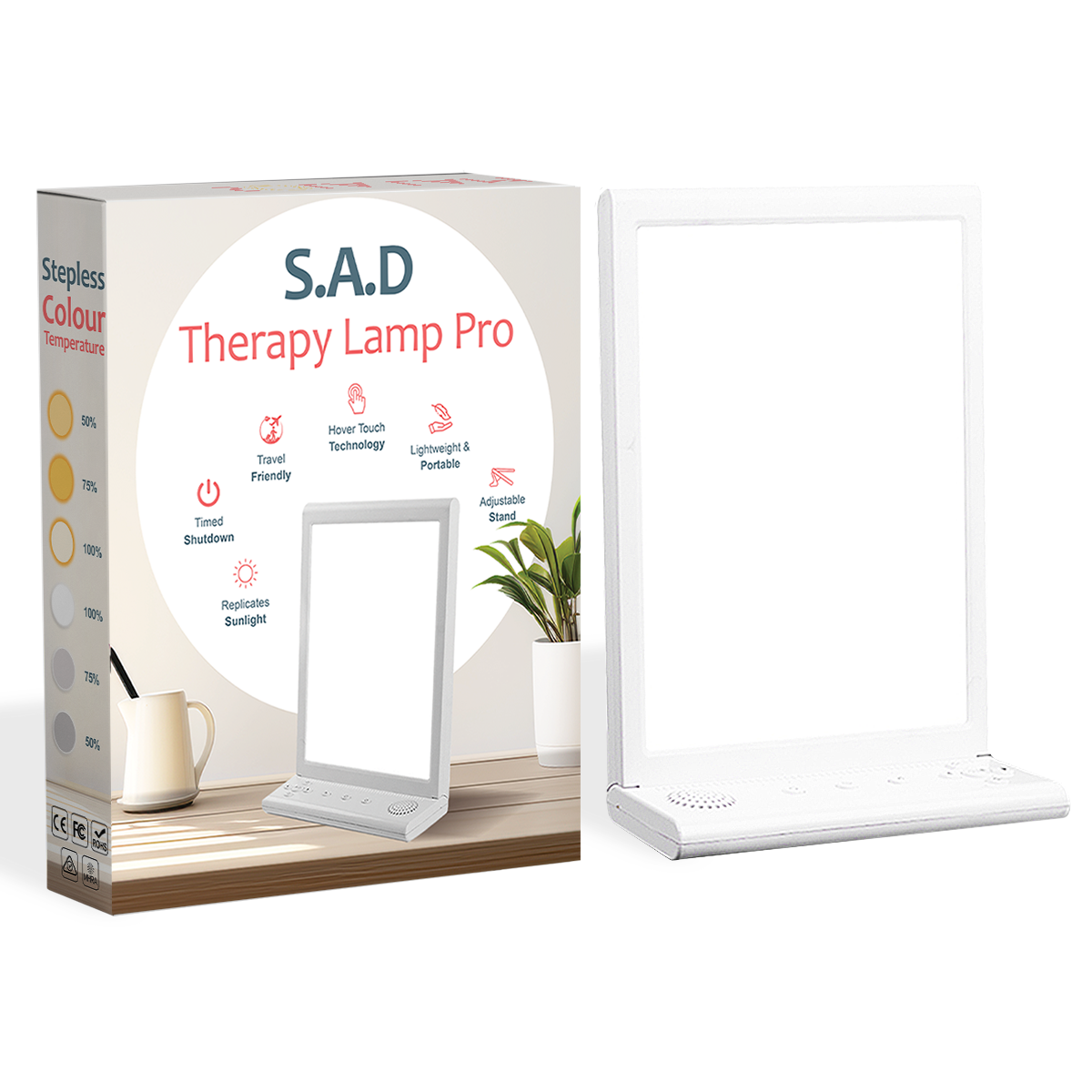 S.A.D Therapy Lamp Pro *Best Seller* DP10